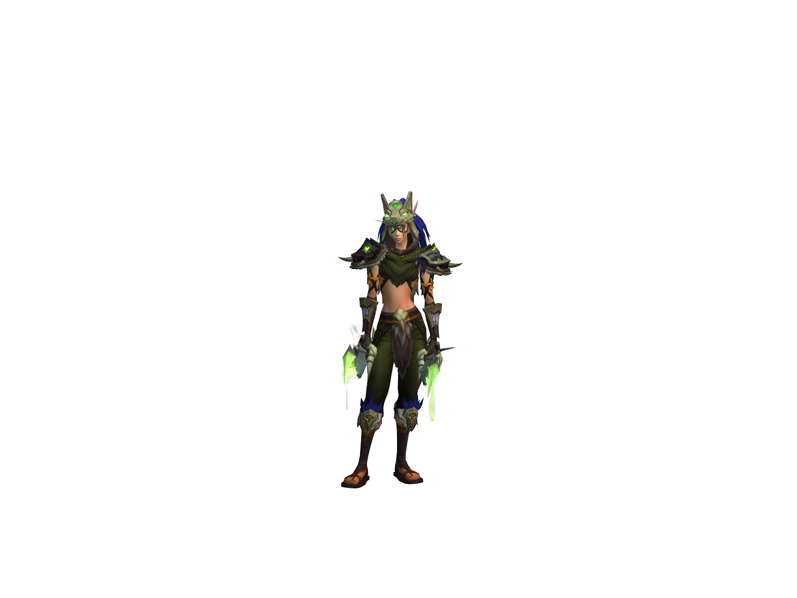 Delamun 3D character render