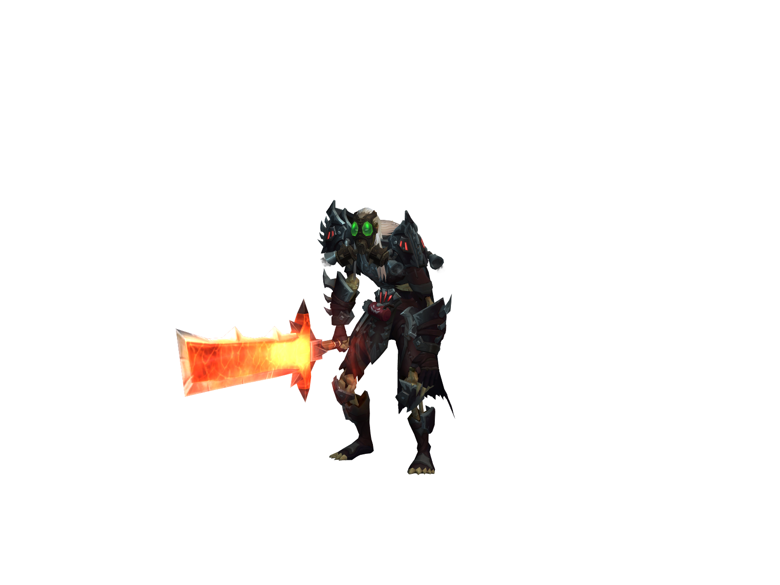 Uh 3D character render