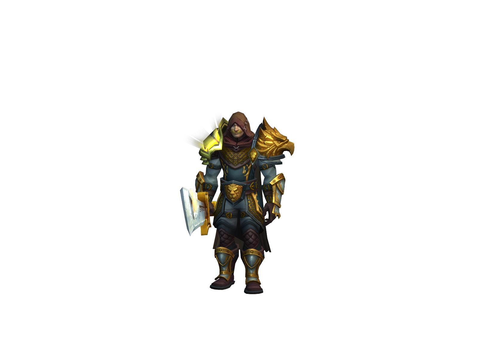 Whitelight 3D character render