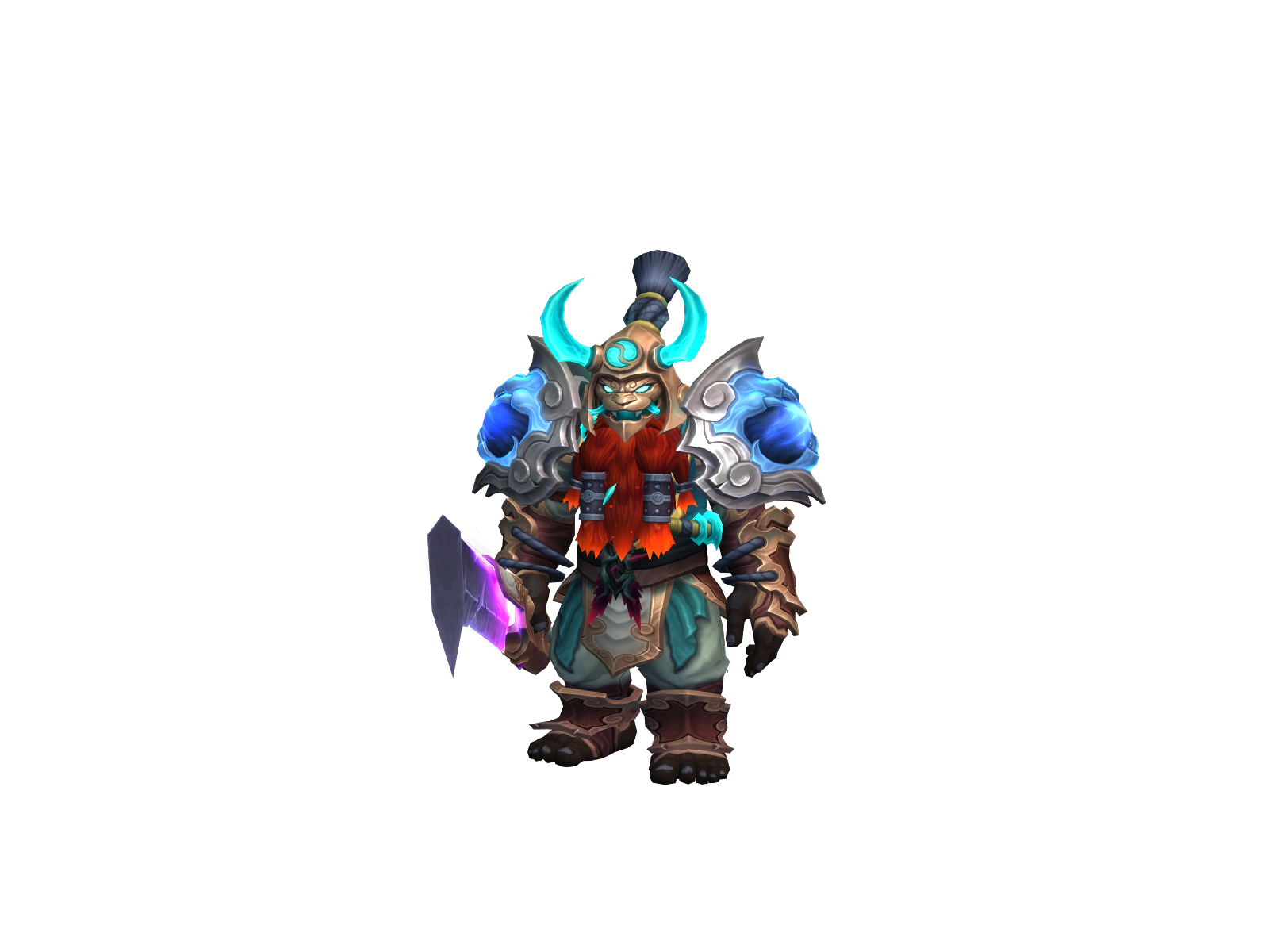 Punch 3D character render