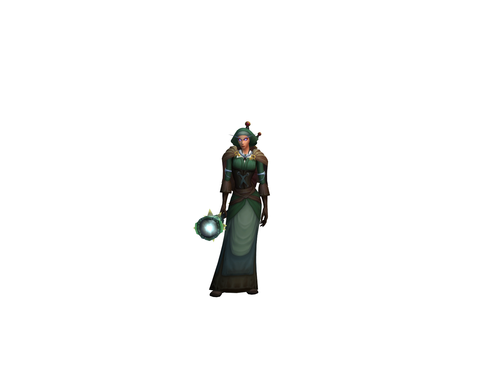 Mai 3D character render
