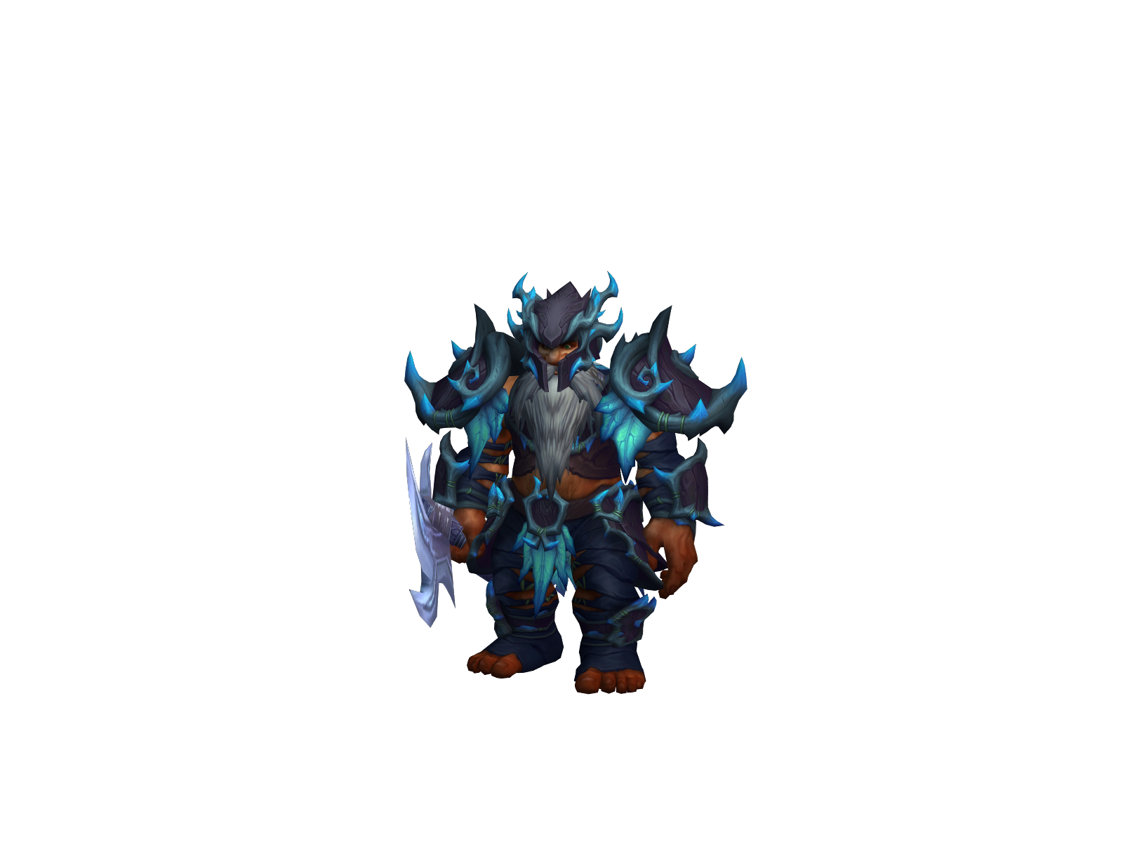 Bloodpac 3D character render