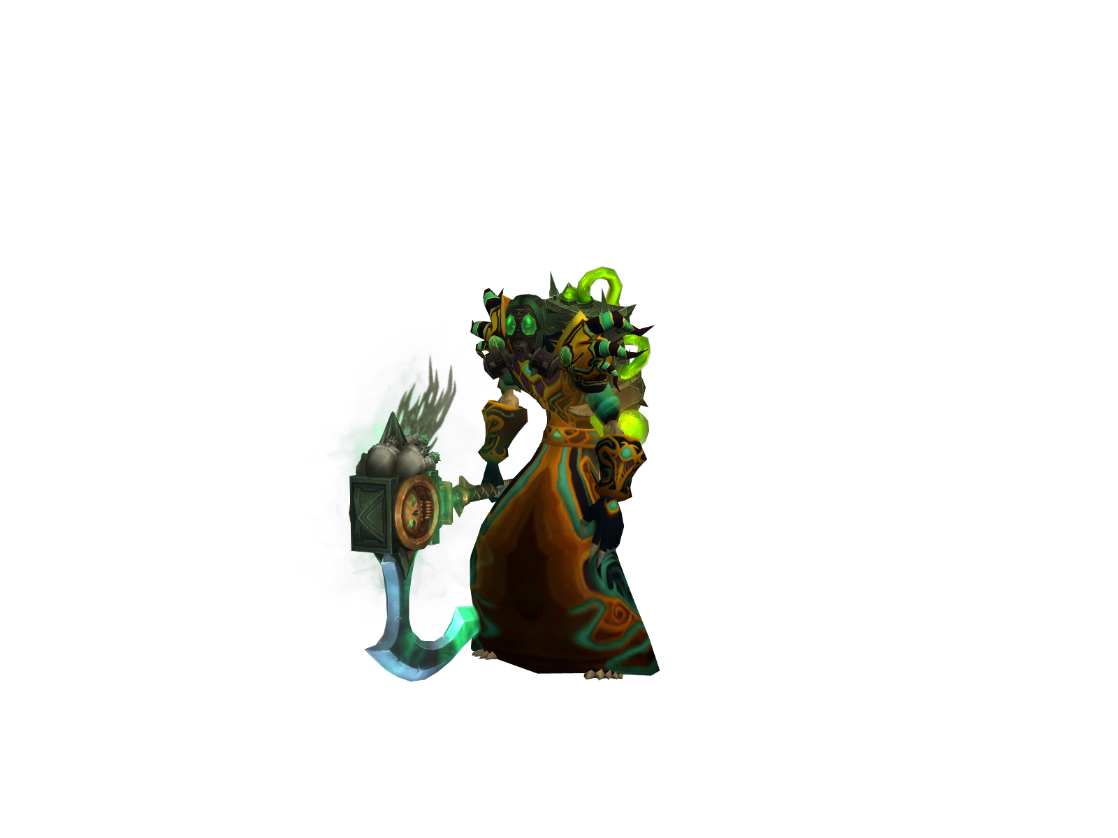 Àhriman 3D character render