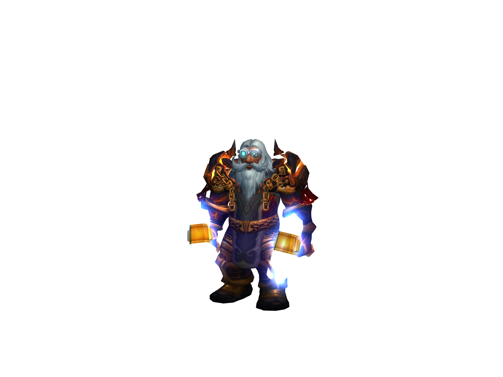 Weak 3D character render