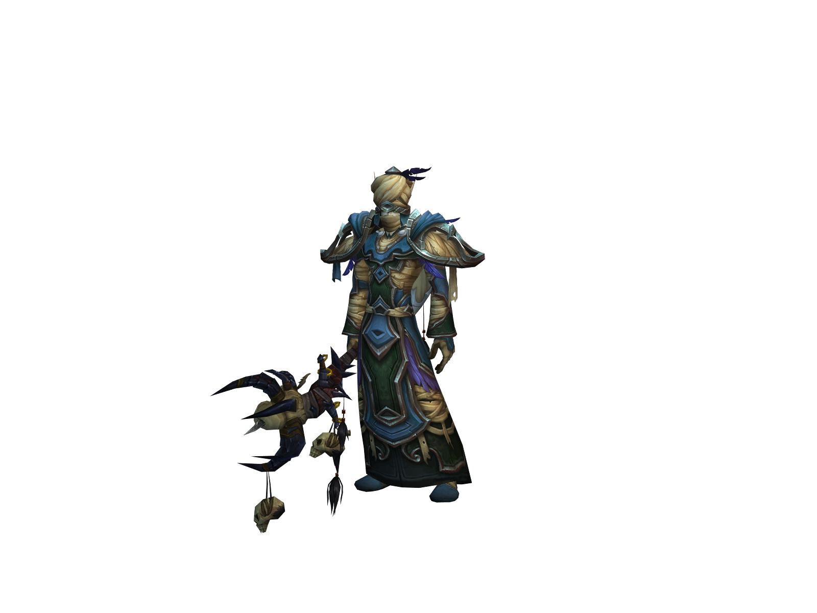 Asheroth 3D character render