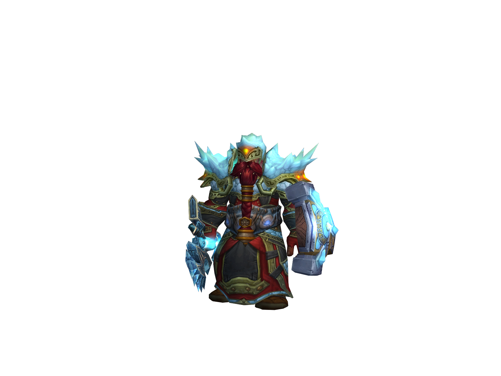 Shamon 3D character render