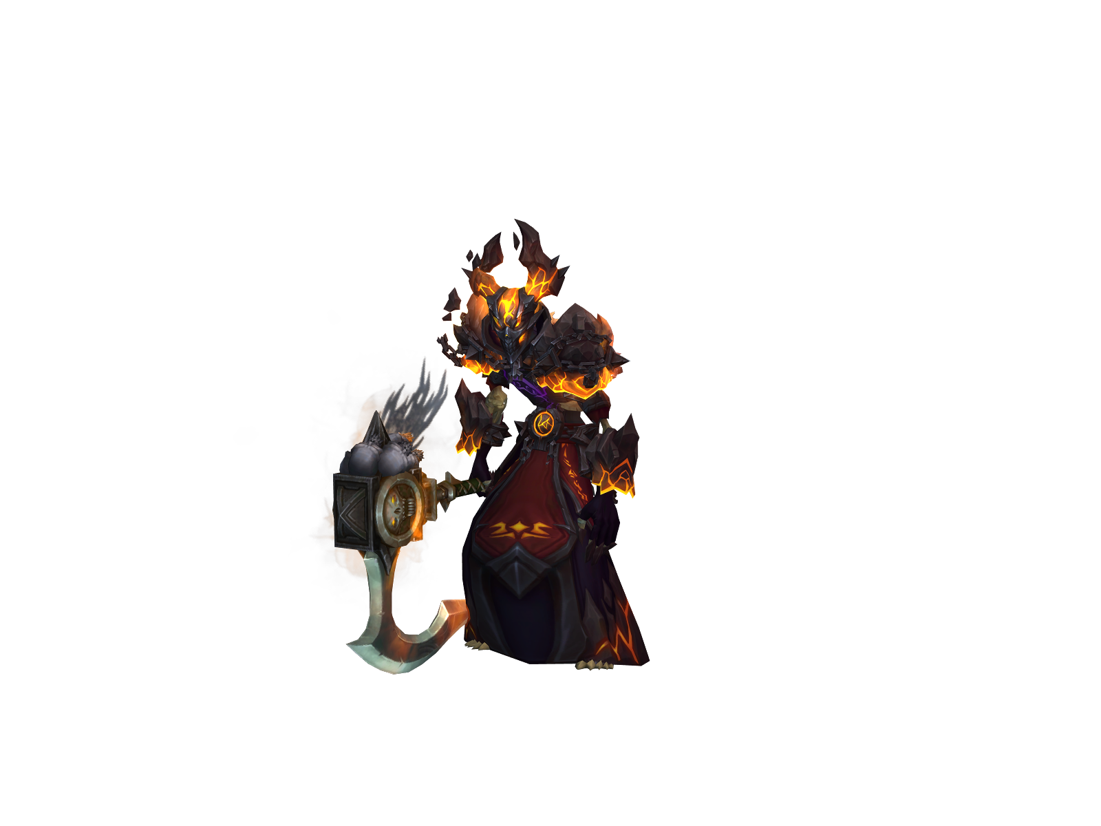 Mcdracula 3D character render