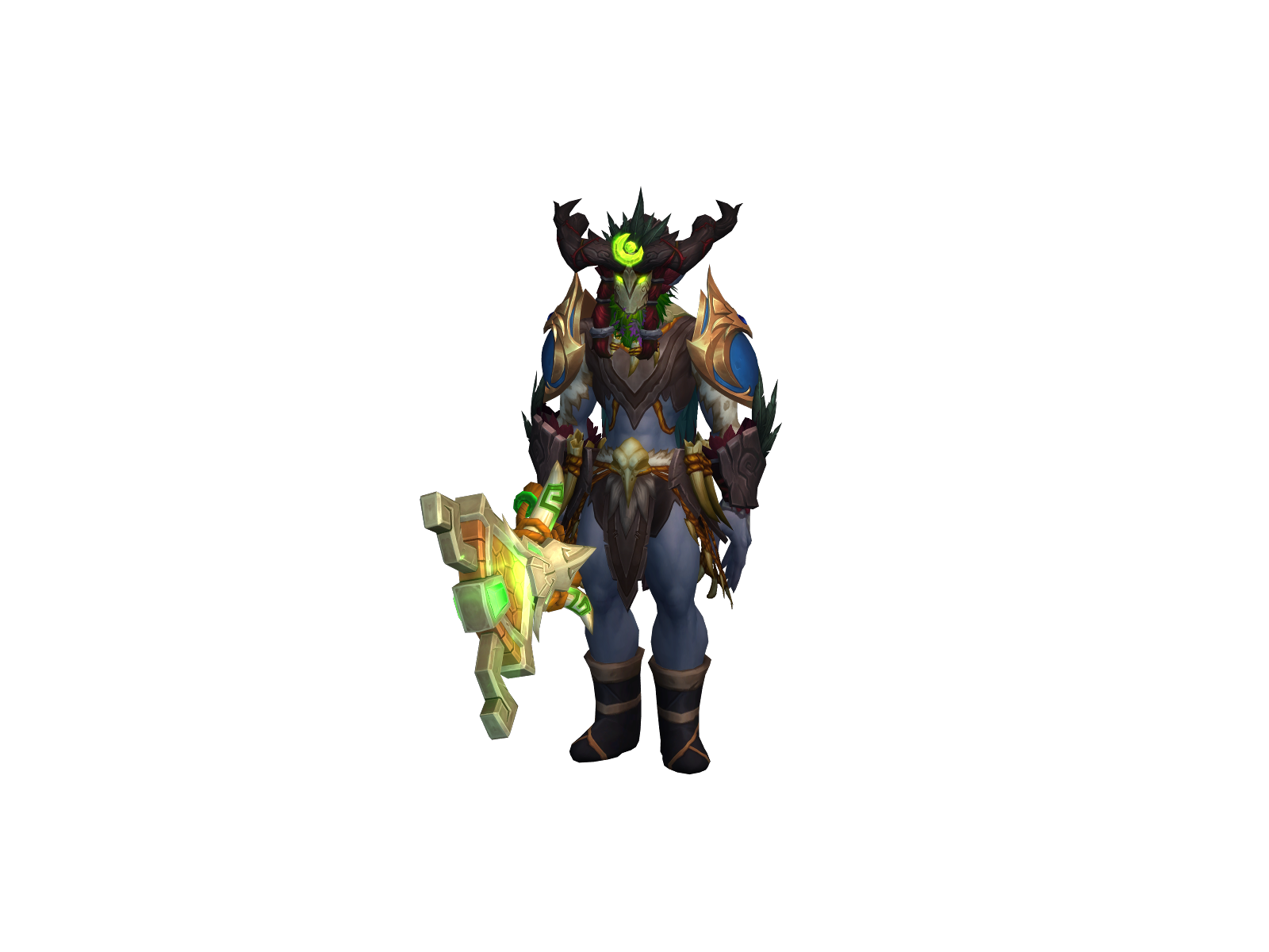 Vouz 3D character render