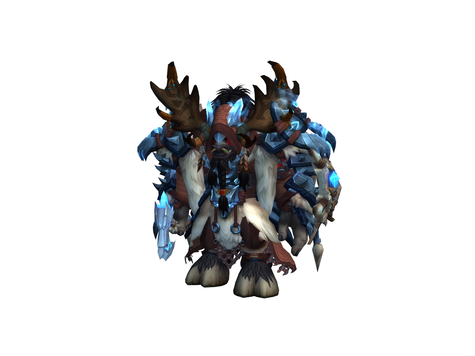 Crank 3D character render