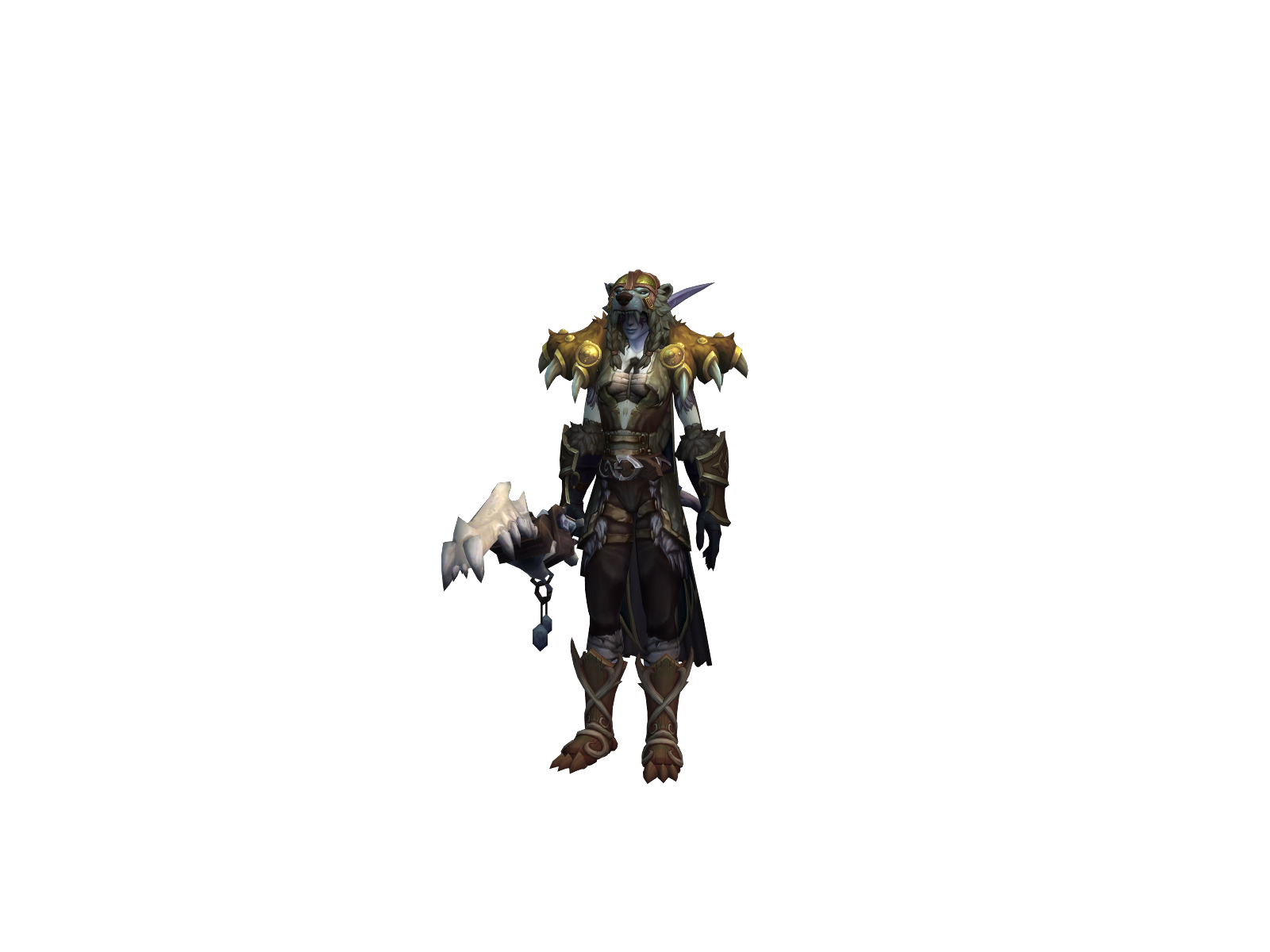 Terah 3D character render