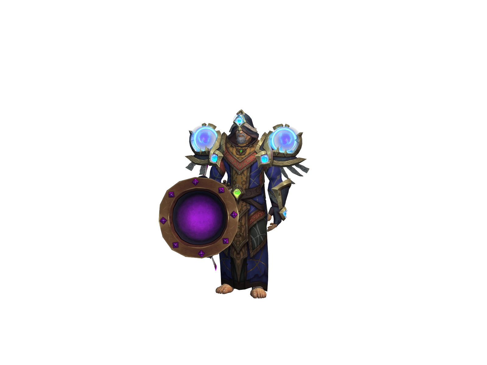 Spellknight 3D character render