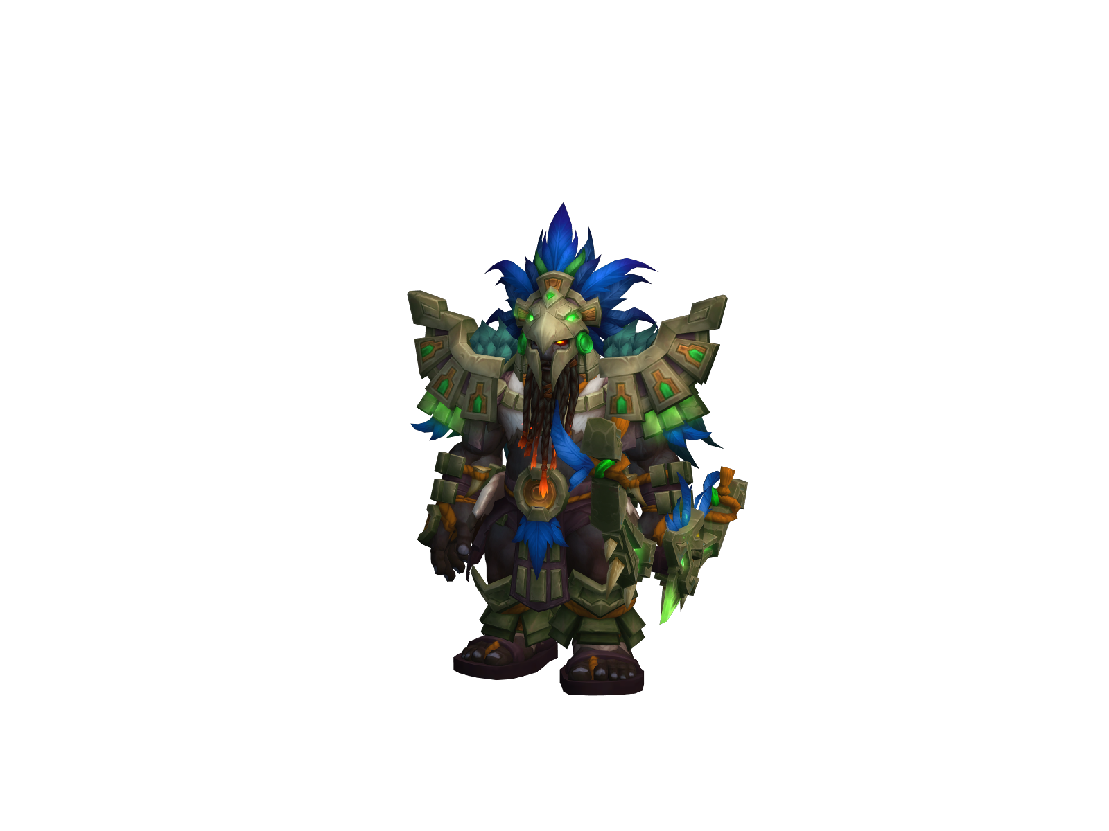 Grungar 3D character render