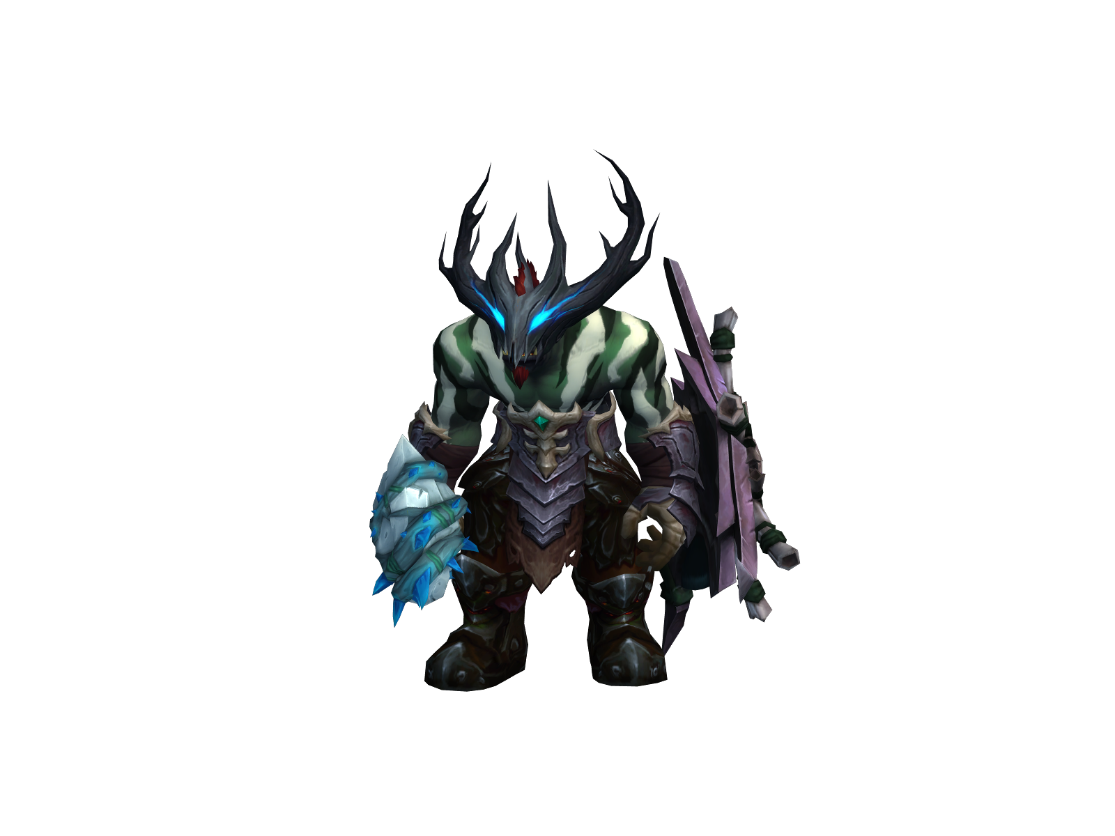 Manslayer 3D character render