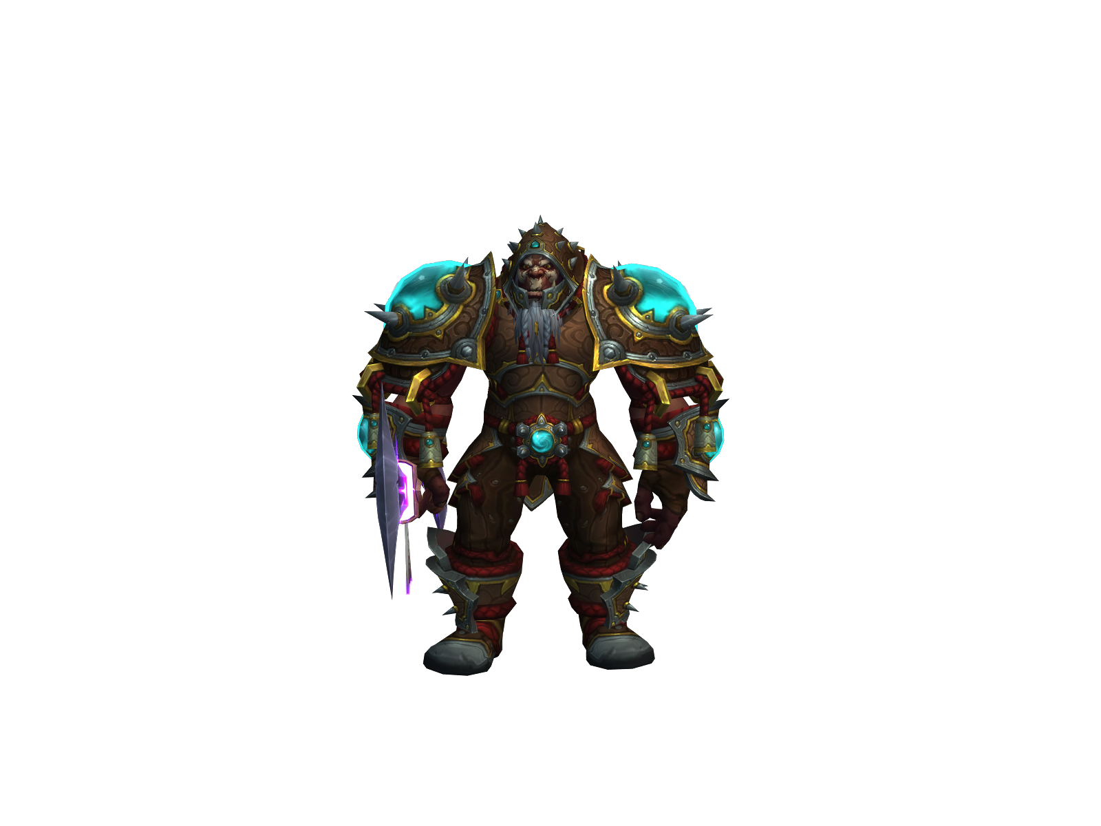 Jaghåtai 3D character render
