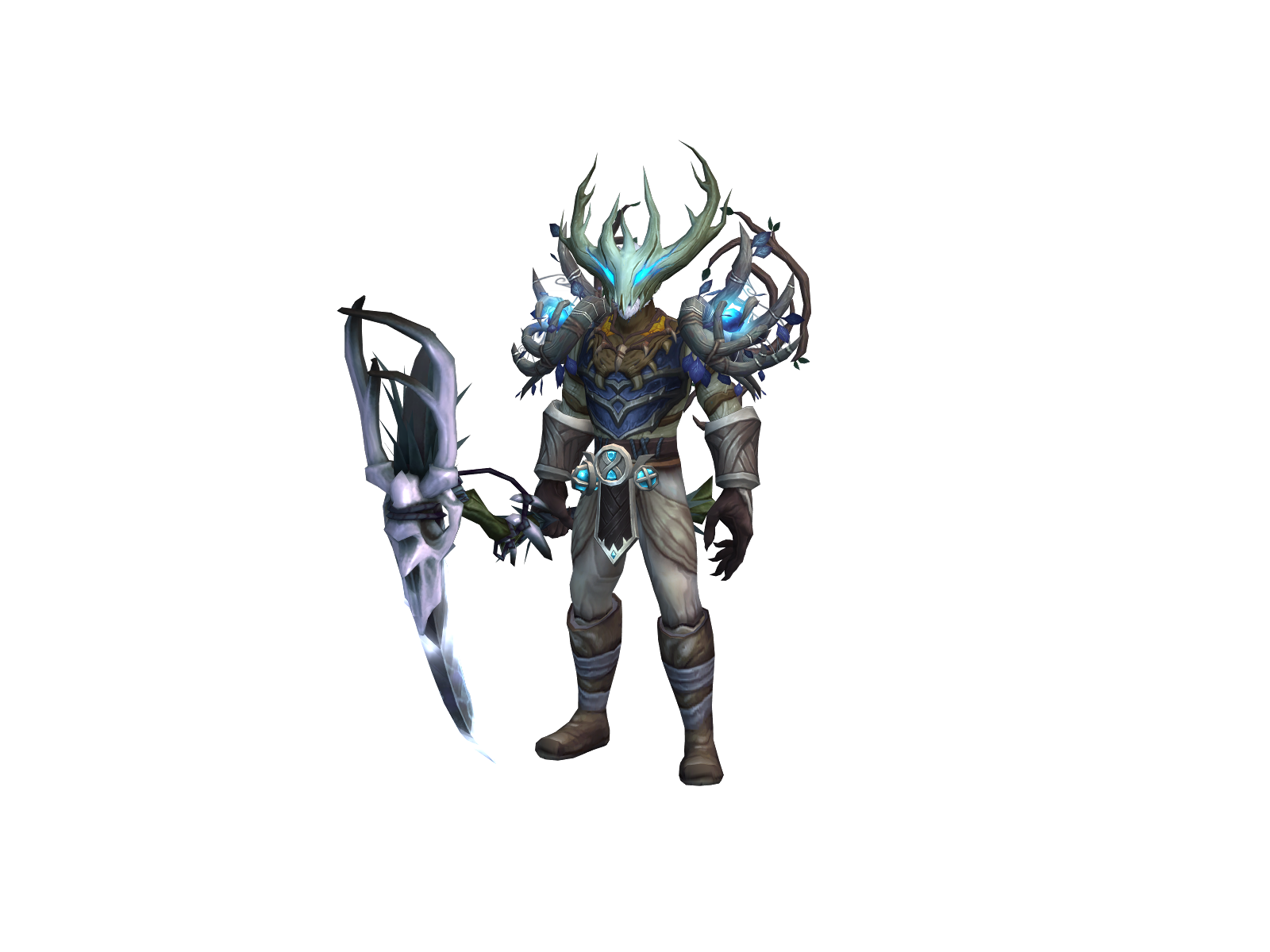 Milfred 3D character render