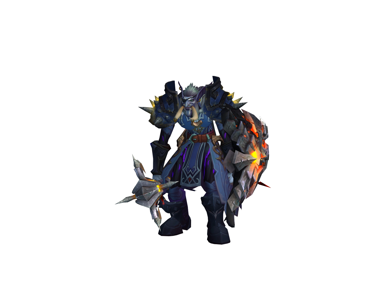 Malcharion 3D character render