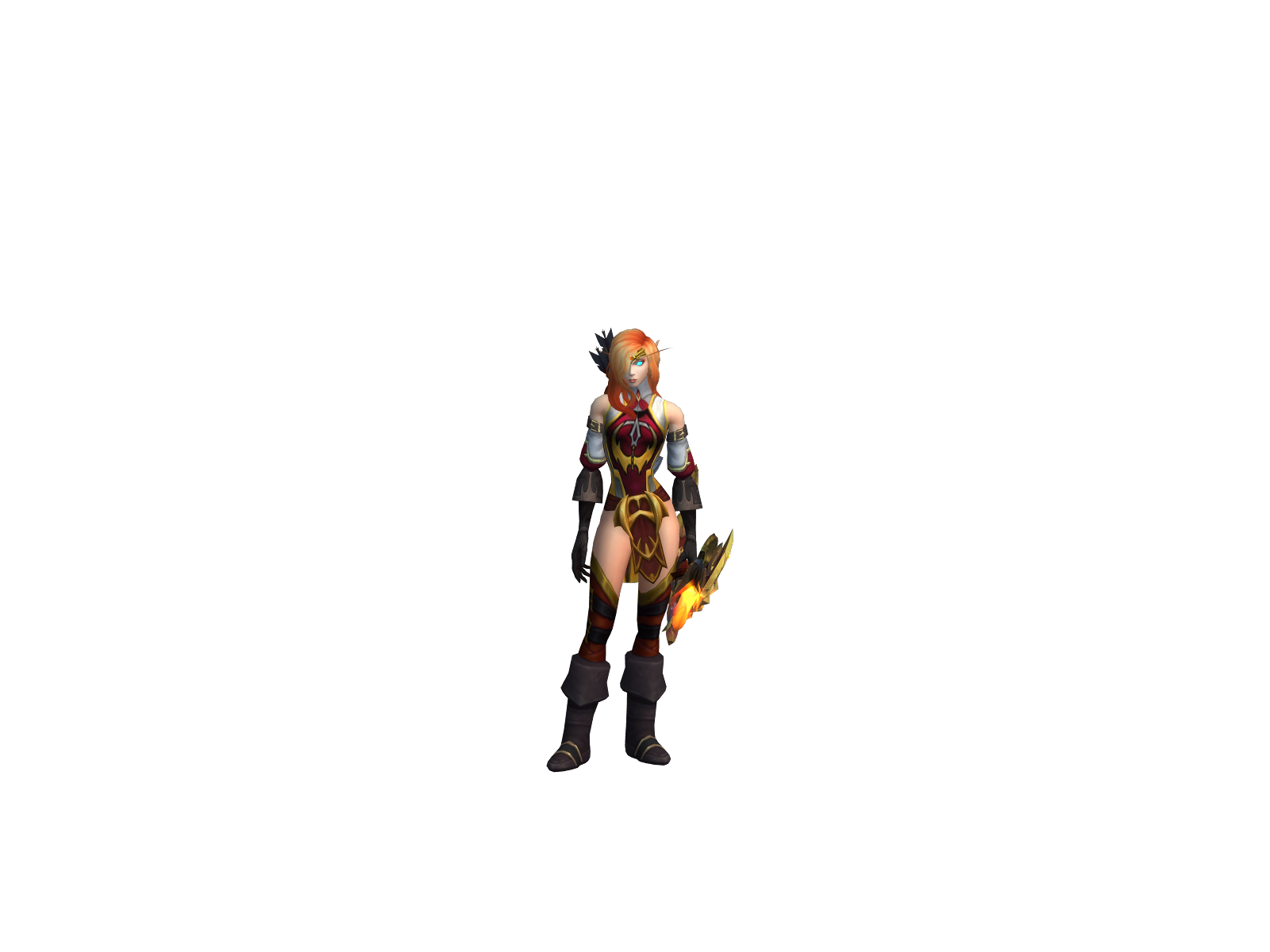 Alaesr 3D character render