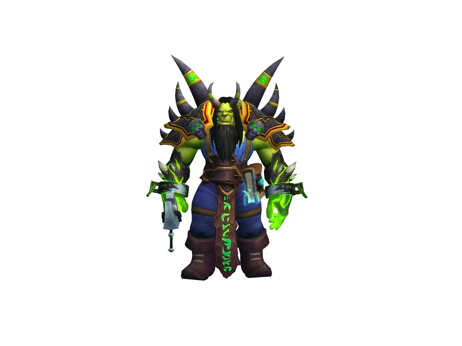 Felbane 3D character render