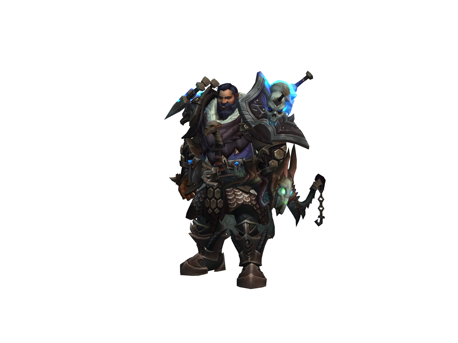 Balboa 3D character render