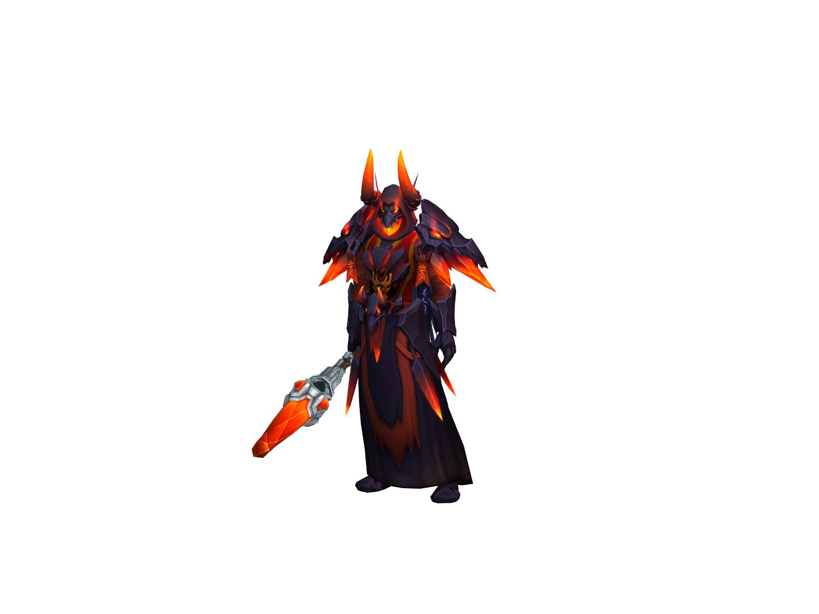 Demonology 3D character render