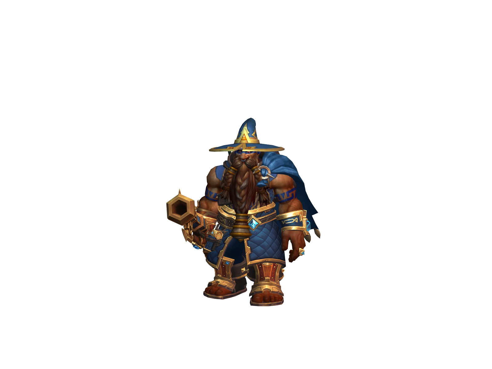 Morogh 3D character render