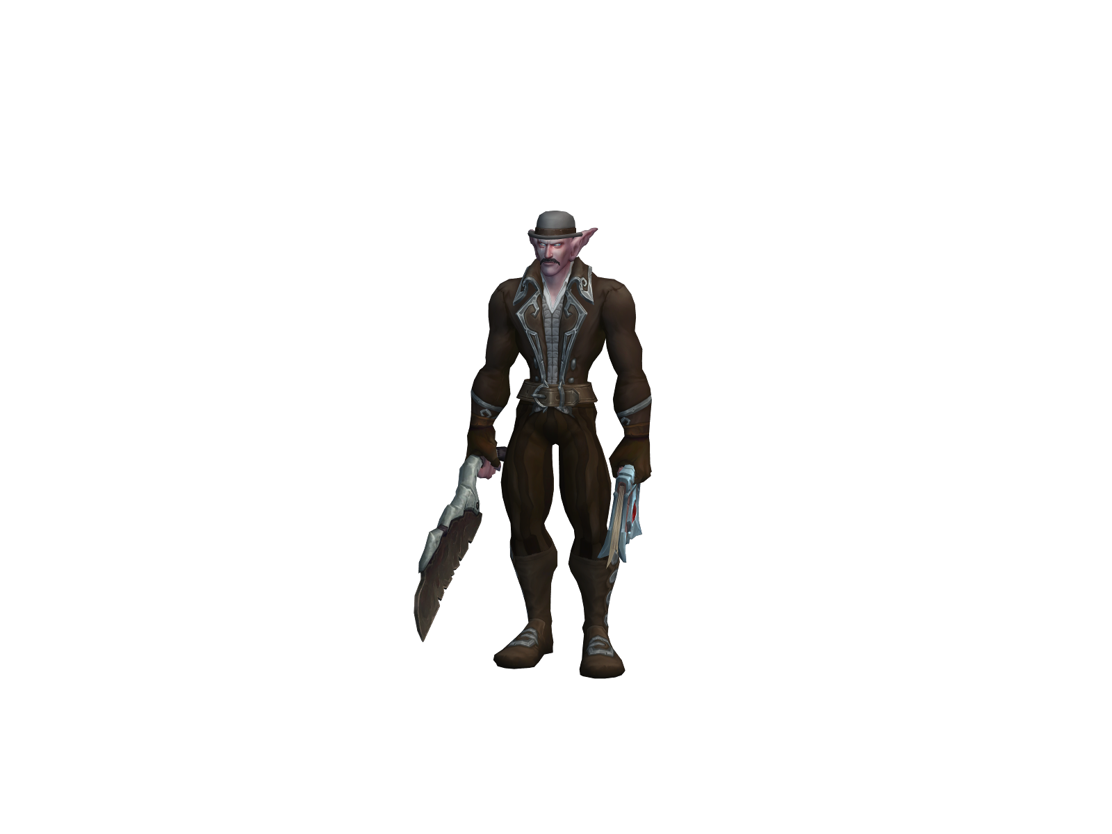Slickhùman 3D character render