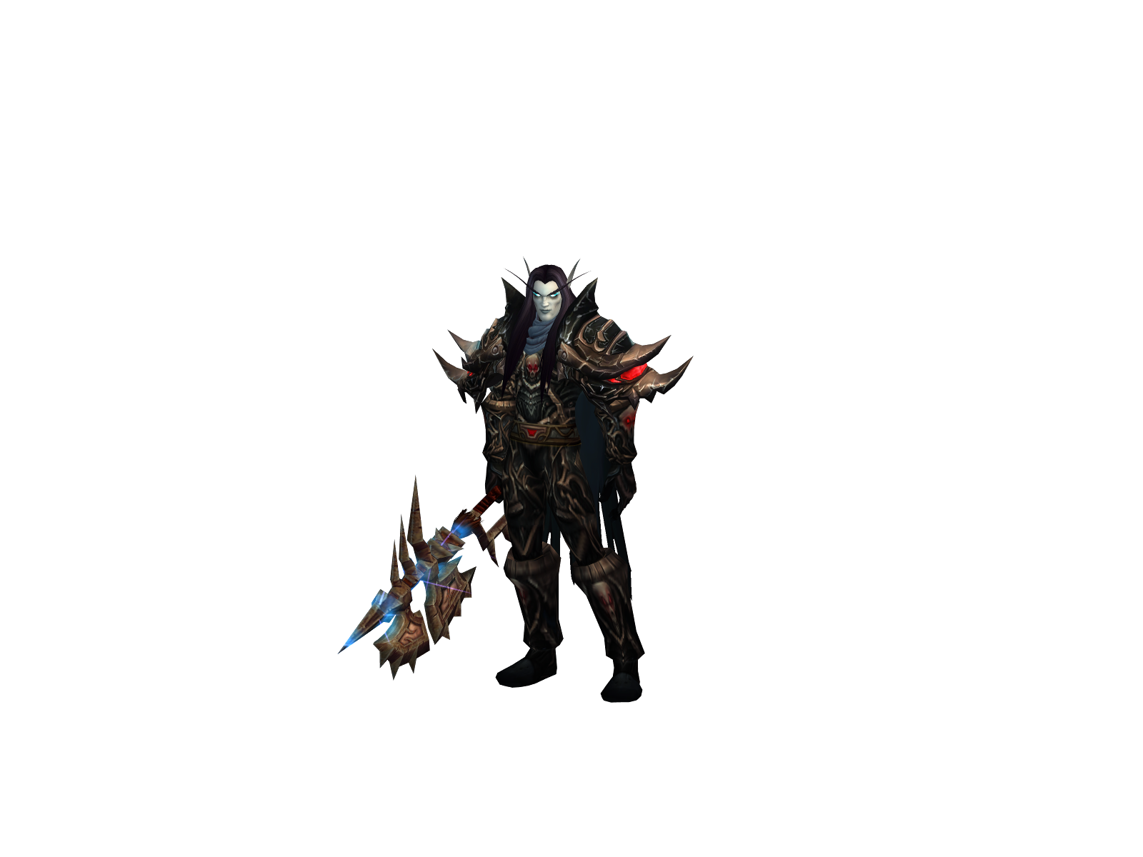 Sauron 3D character render