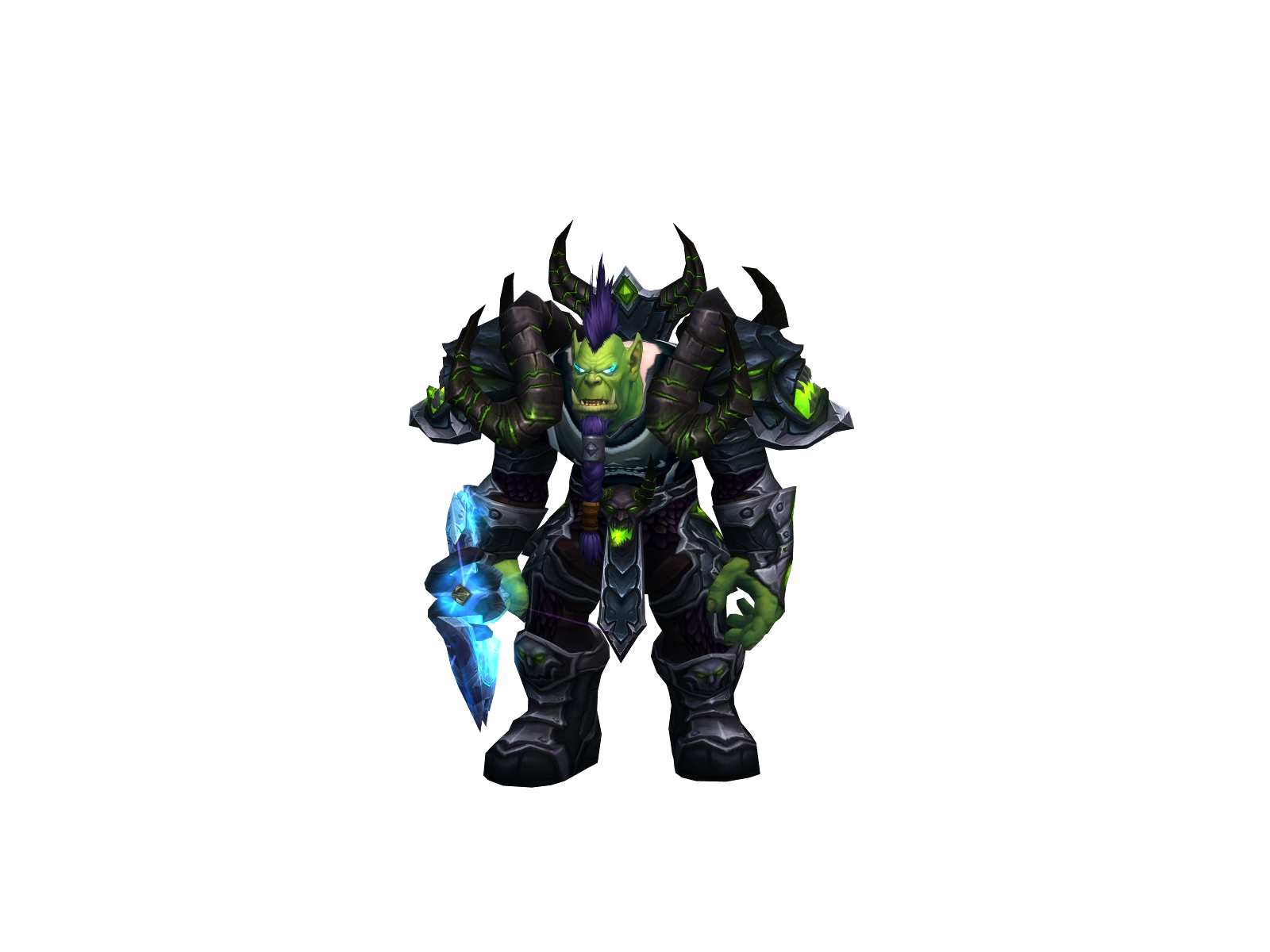 Mizary 3D character render