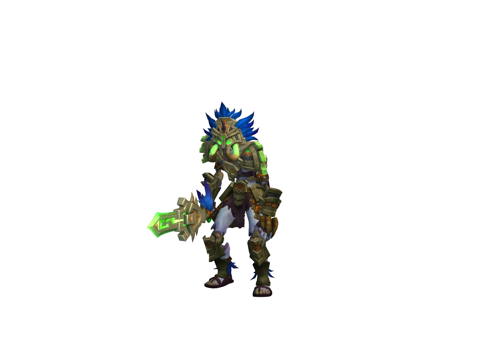 Pwnnewbz 3D character render