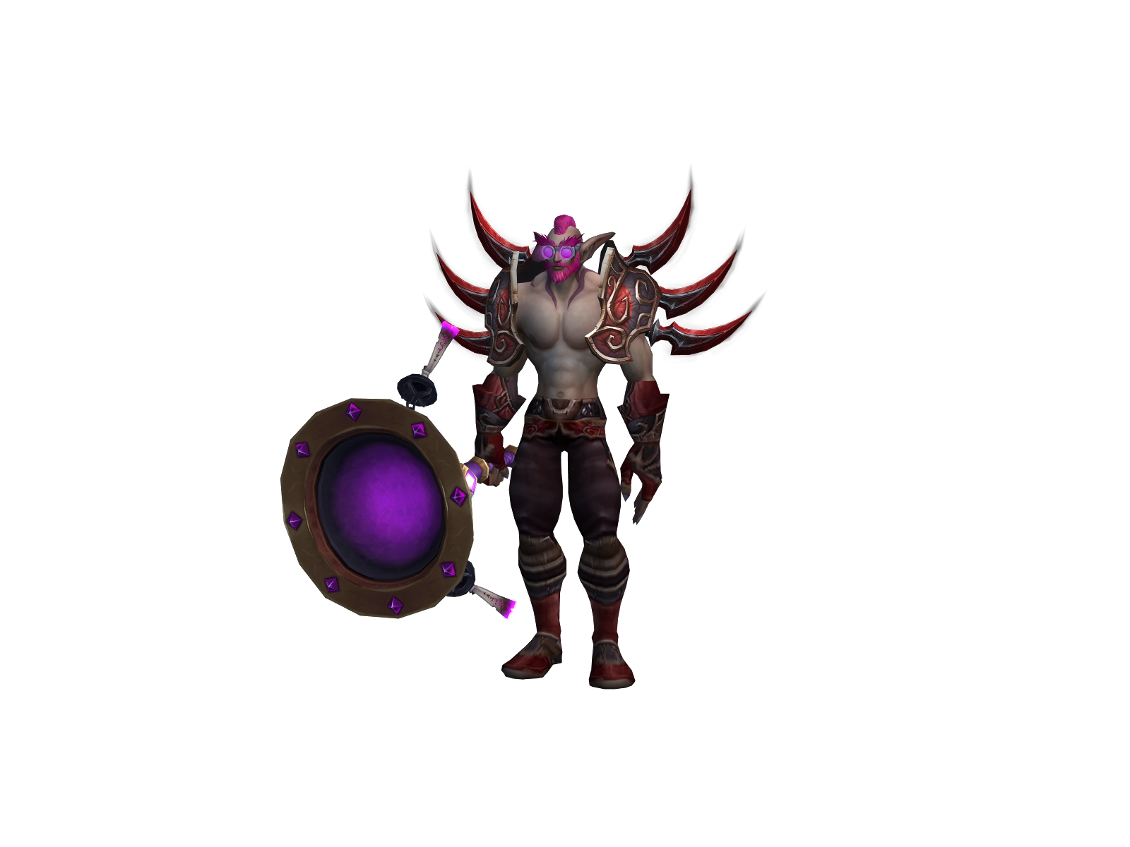Seb 3D character render