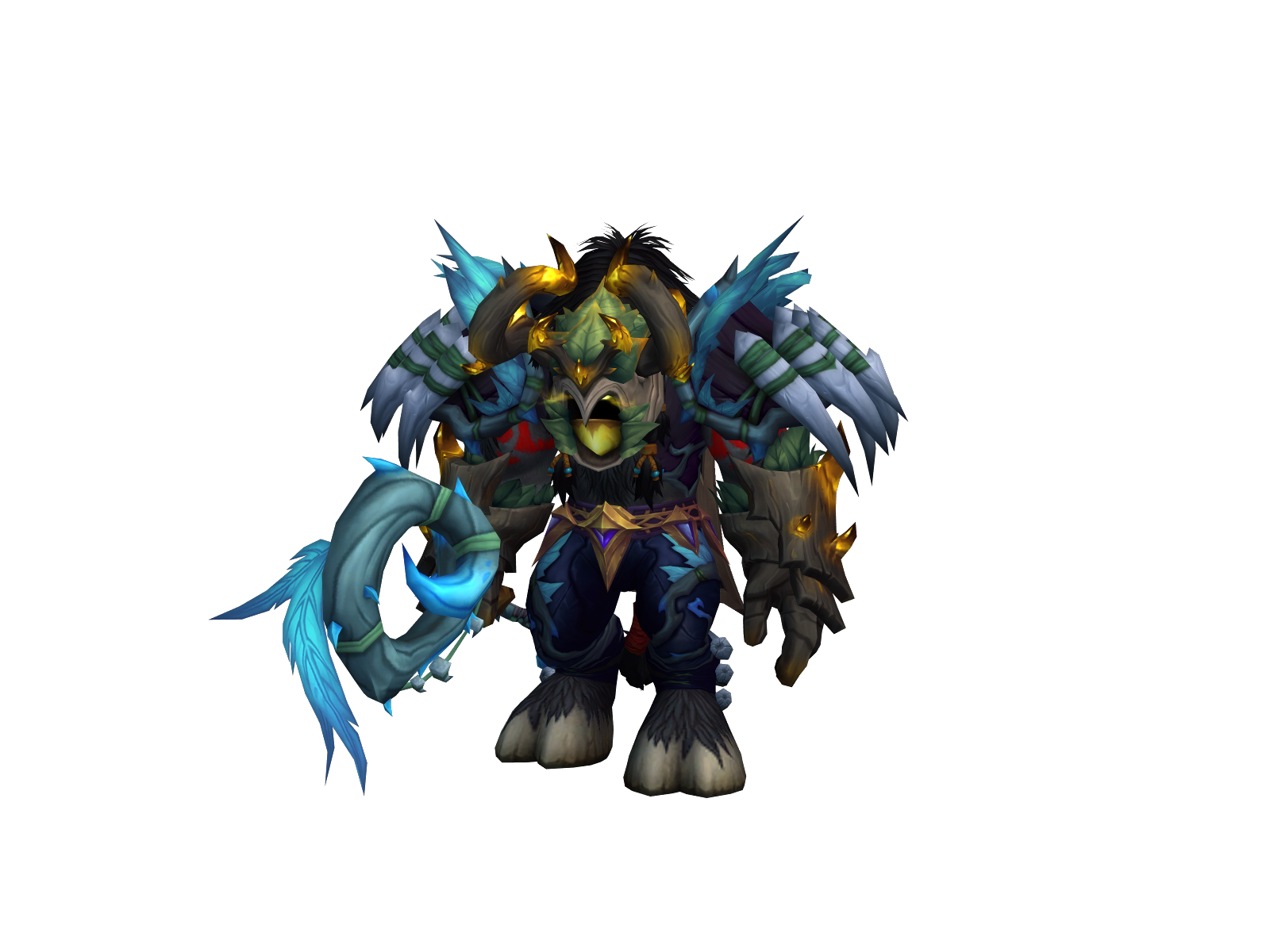 Zoso 3D character render