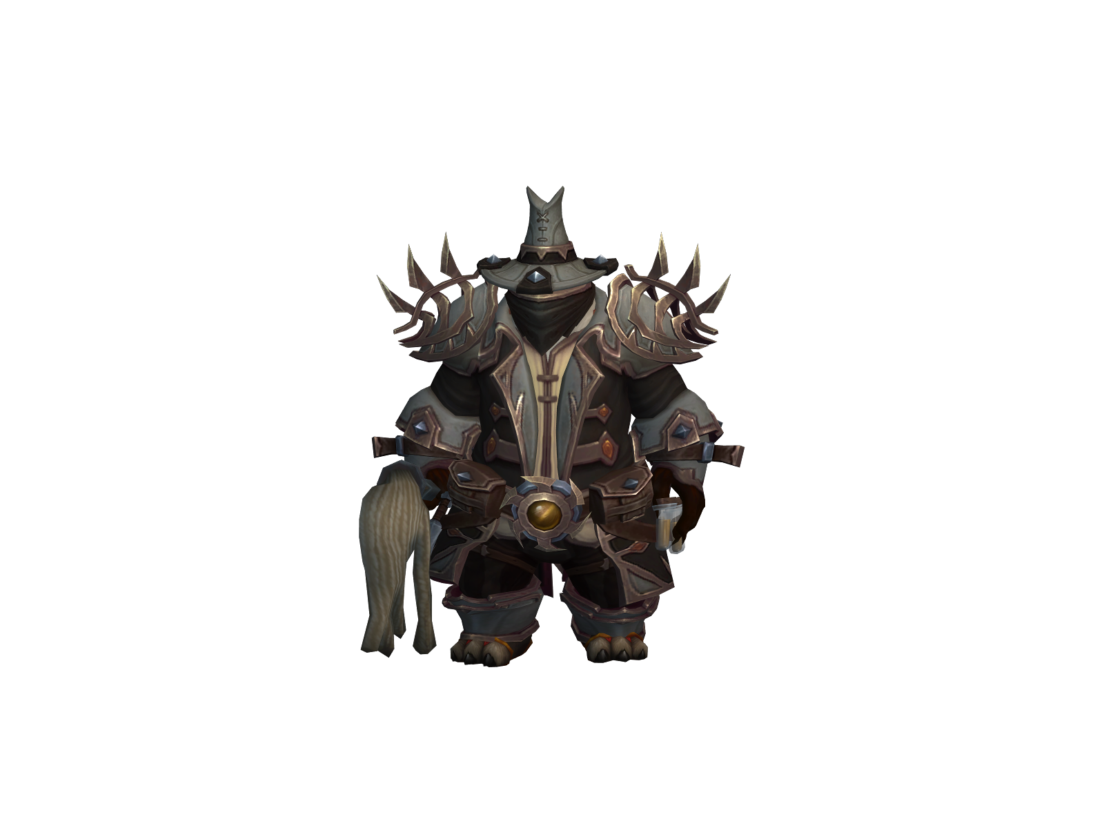 Pandamondium 3D character render