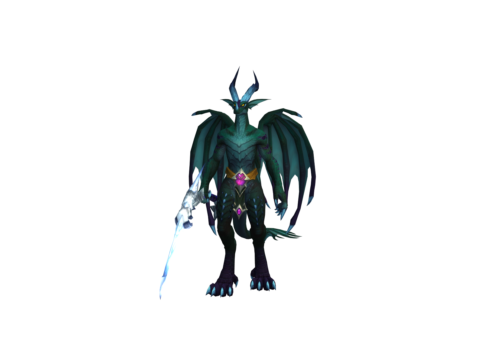 Soultaken 3D character render
