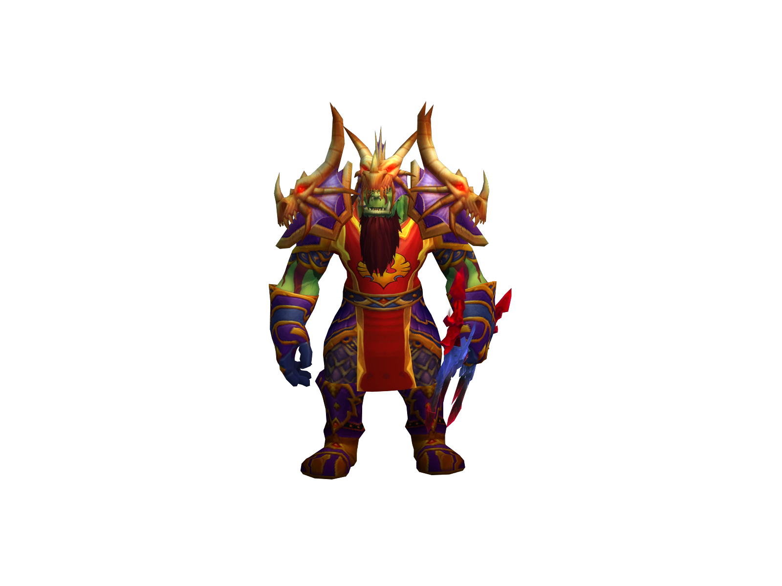 Monstahunta 3D character render