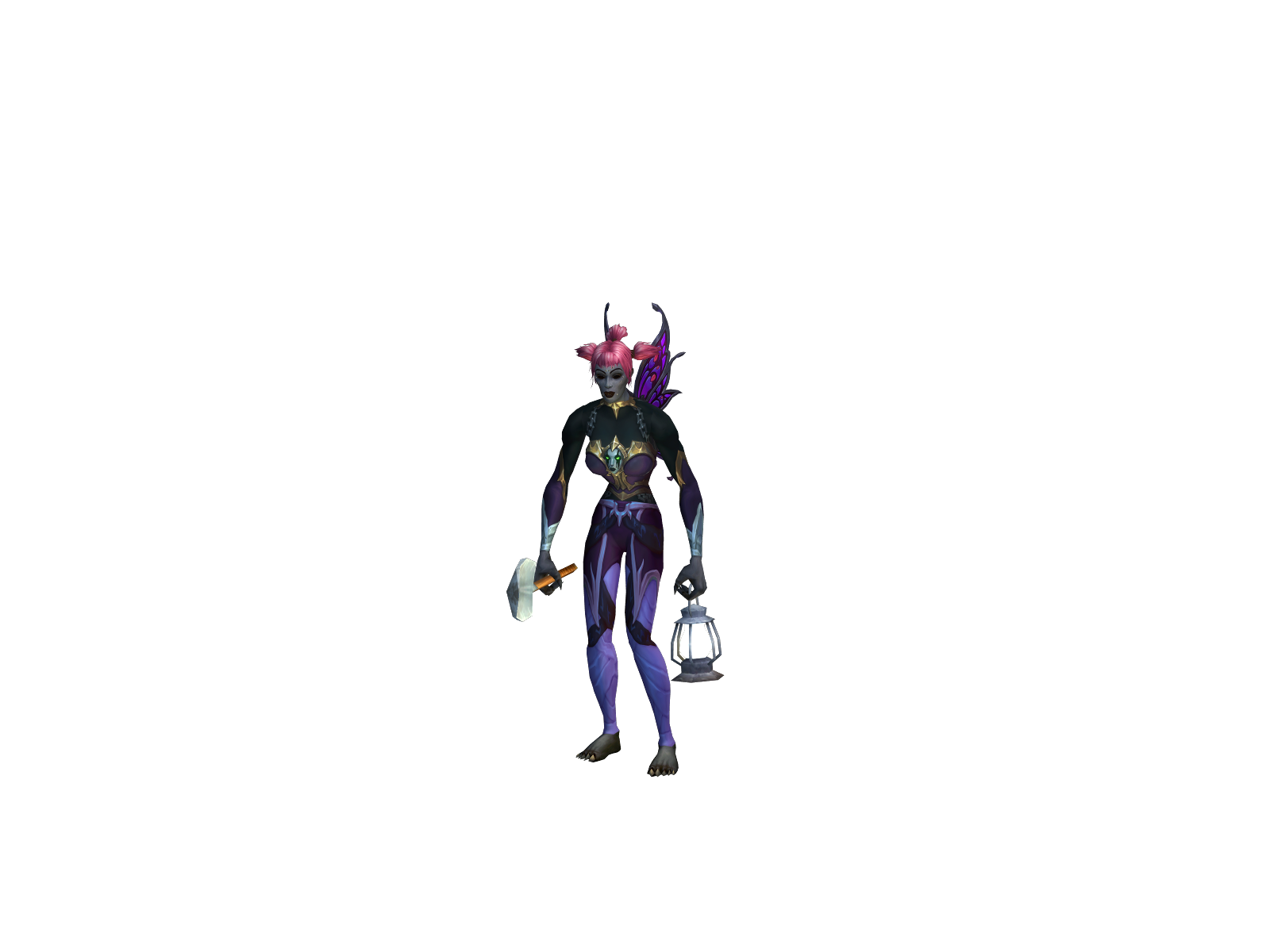 Blaqsunshine 3D character render