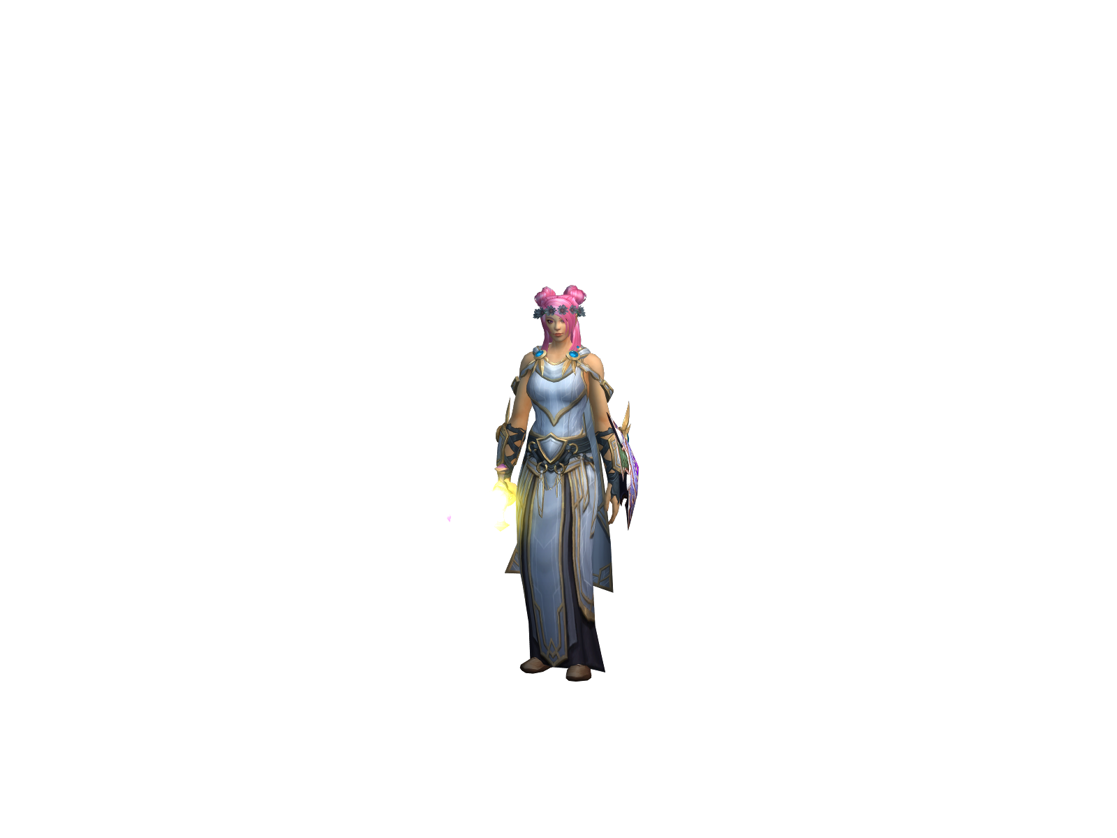 Yuumi 3D character render
