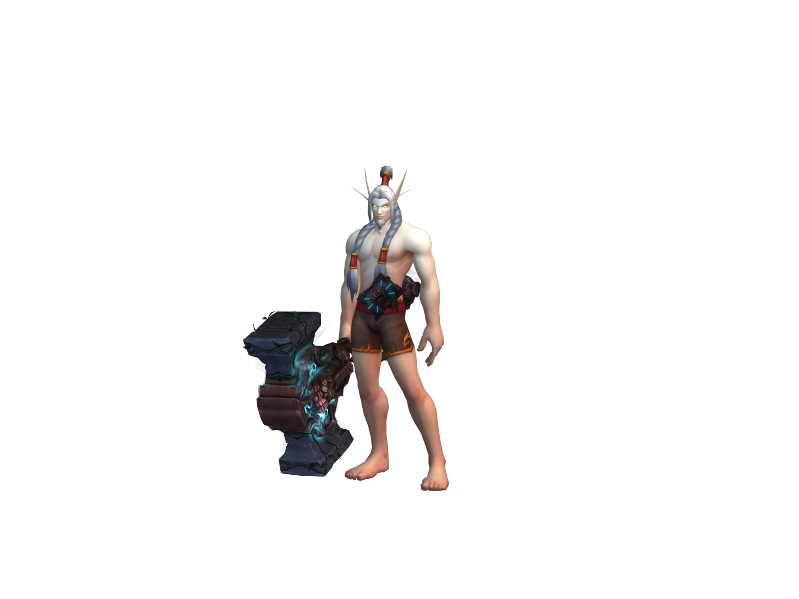 Aress 3D character render