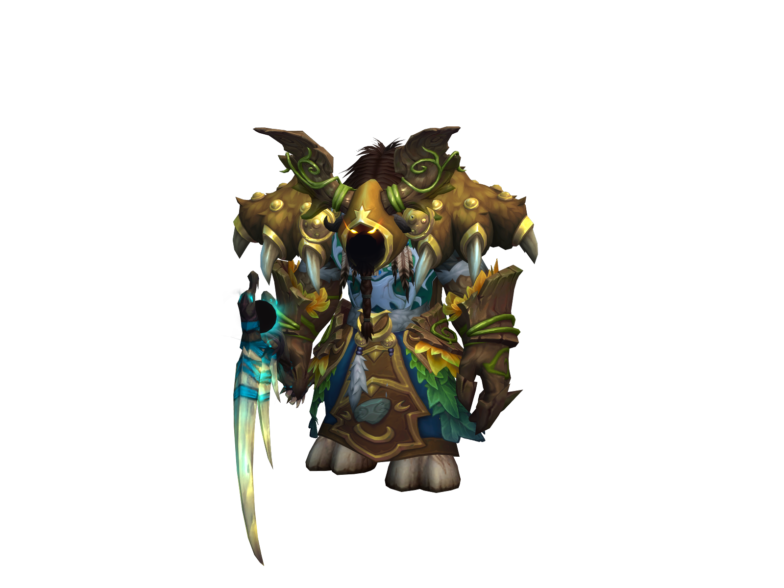 Rakoth 3D character render