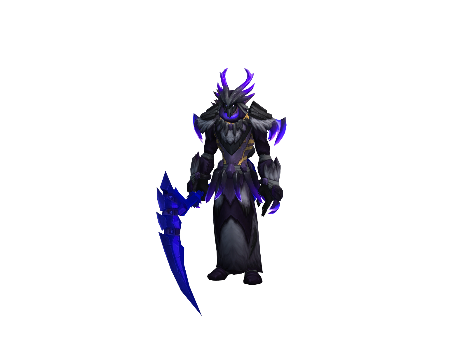 Auntjim 3D character render