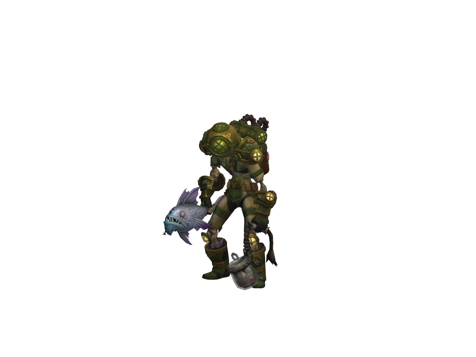 Deef 3D character render