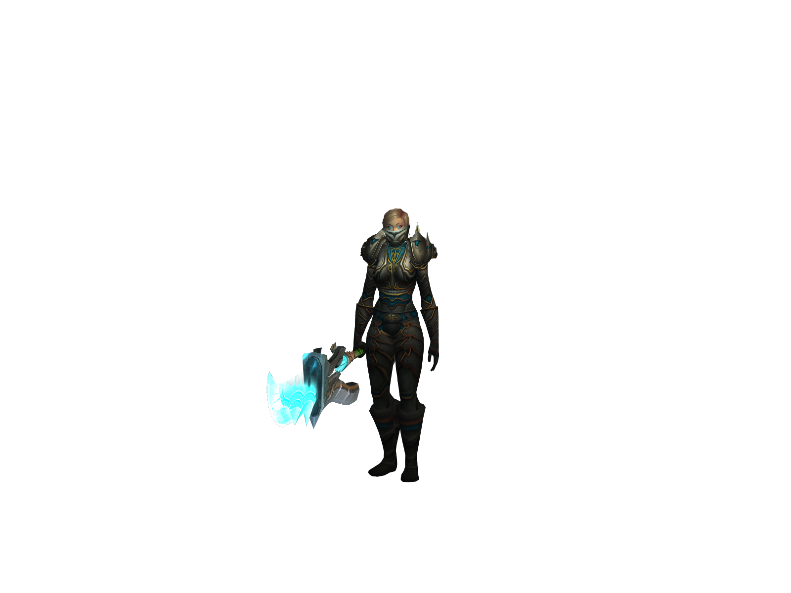 Virya 3D character render