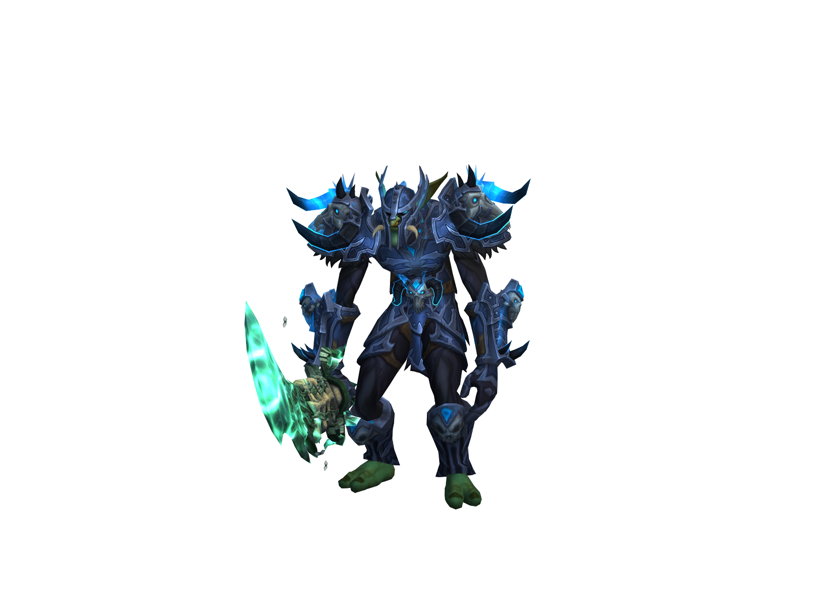 Zalerong 3D character render