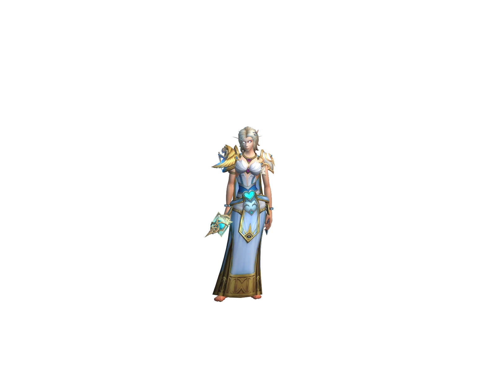 Tomoyo 3D character render