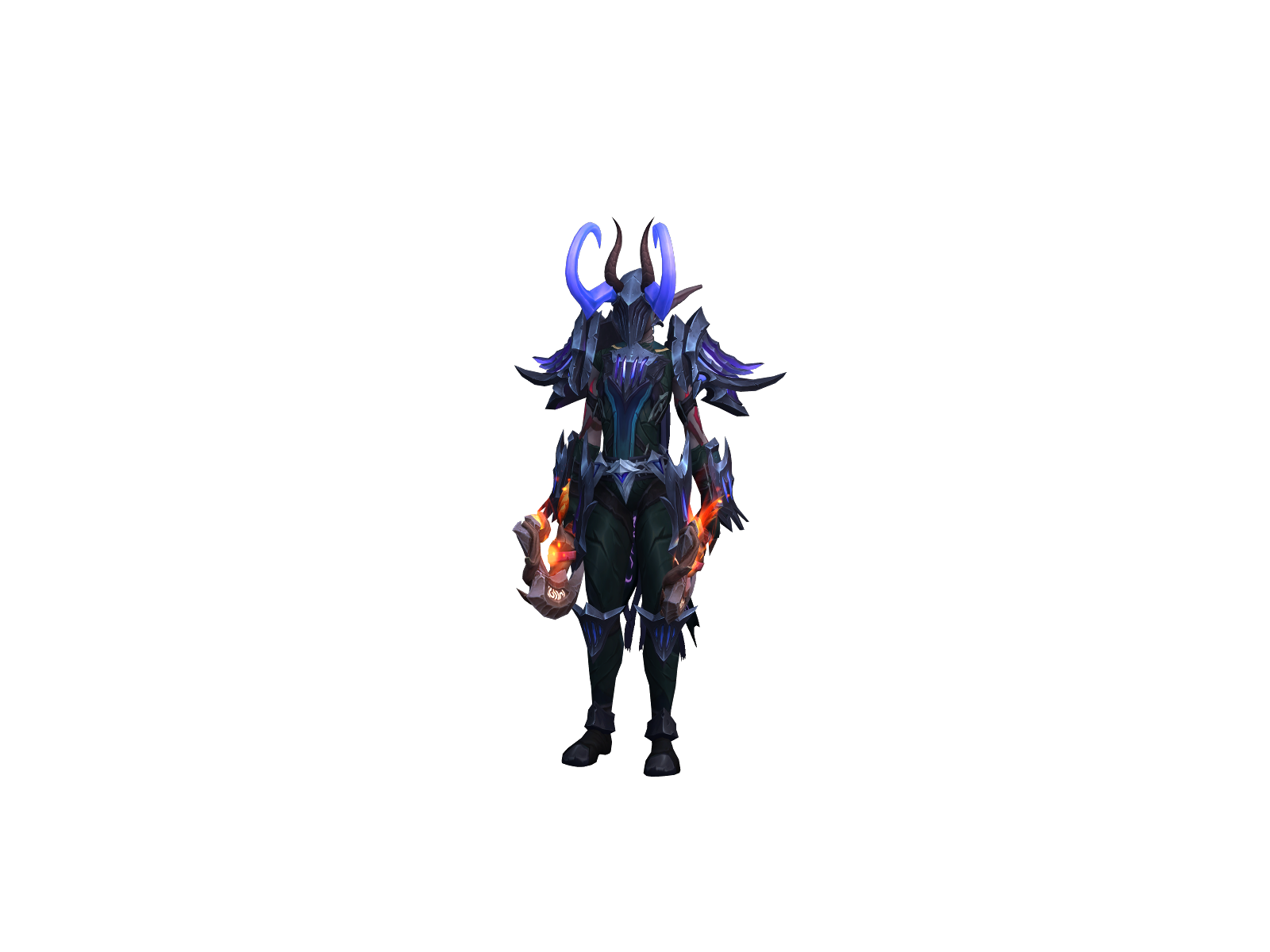 Hëll 3D character render