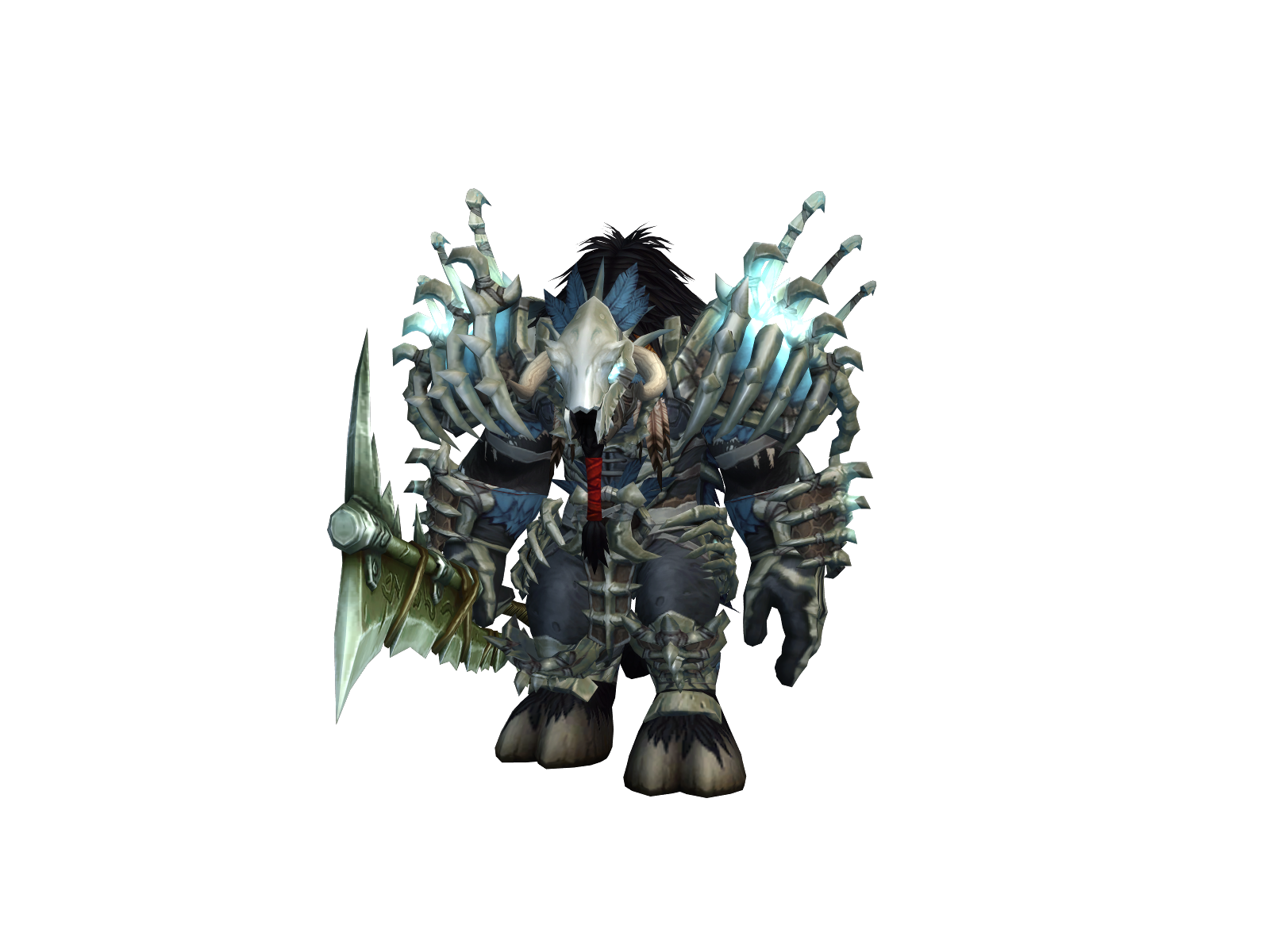 Valcrist 3D character render