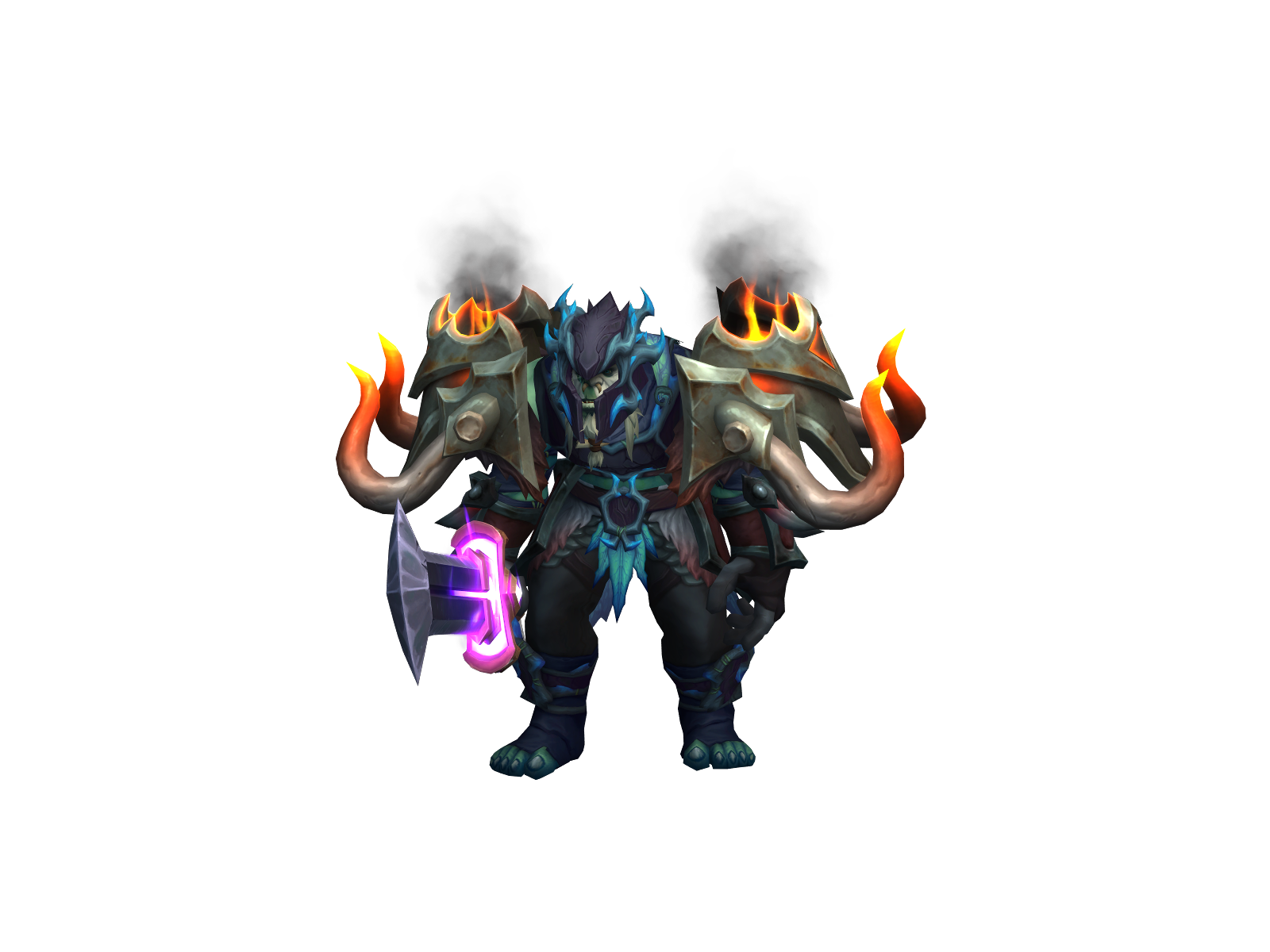 Mudbone 3D character render