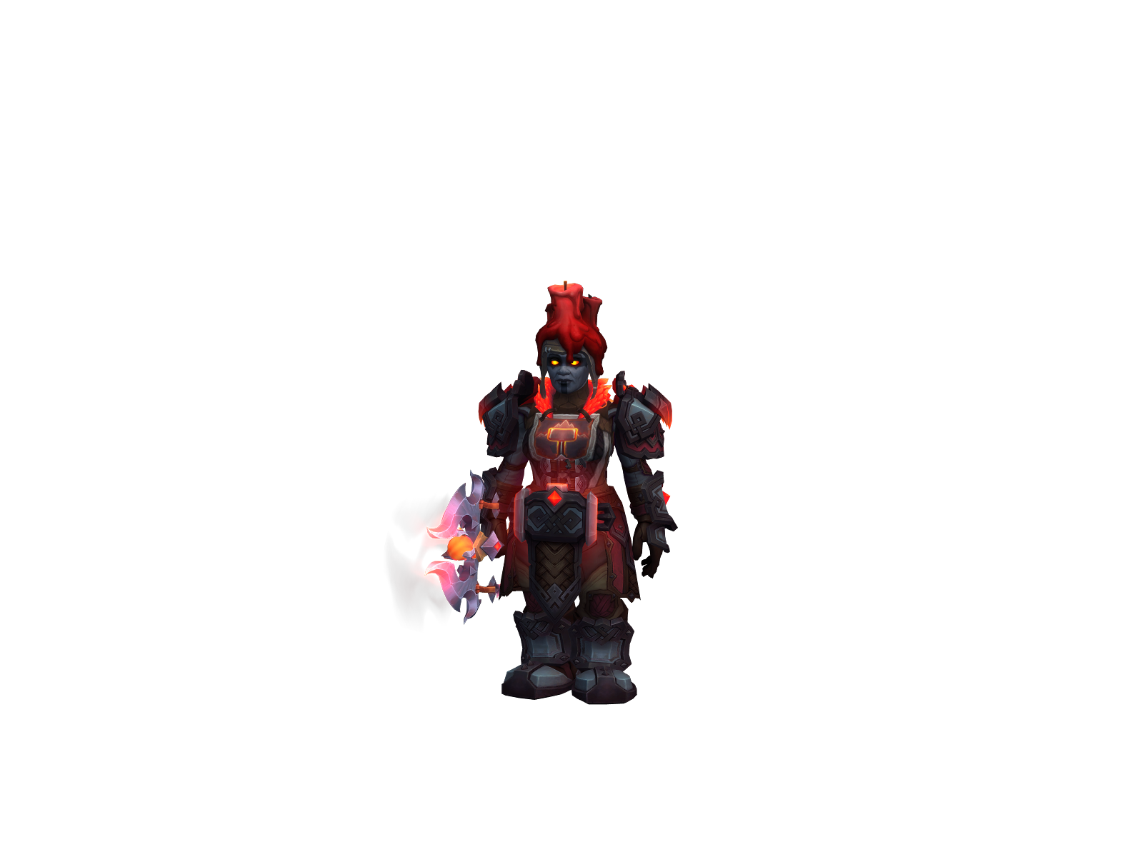 Fivelocks 3D character render