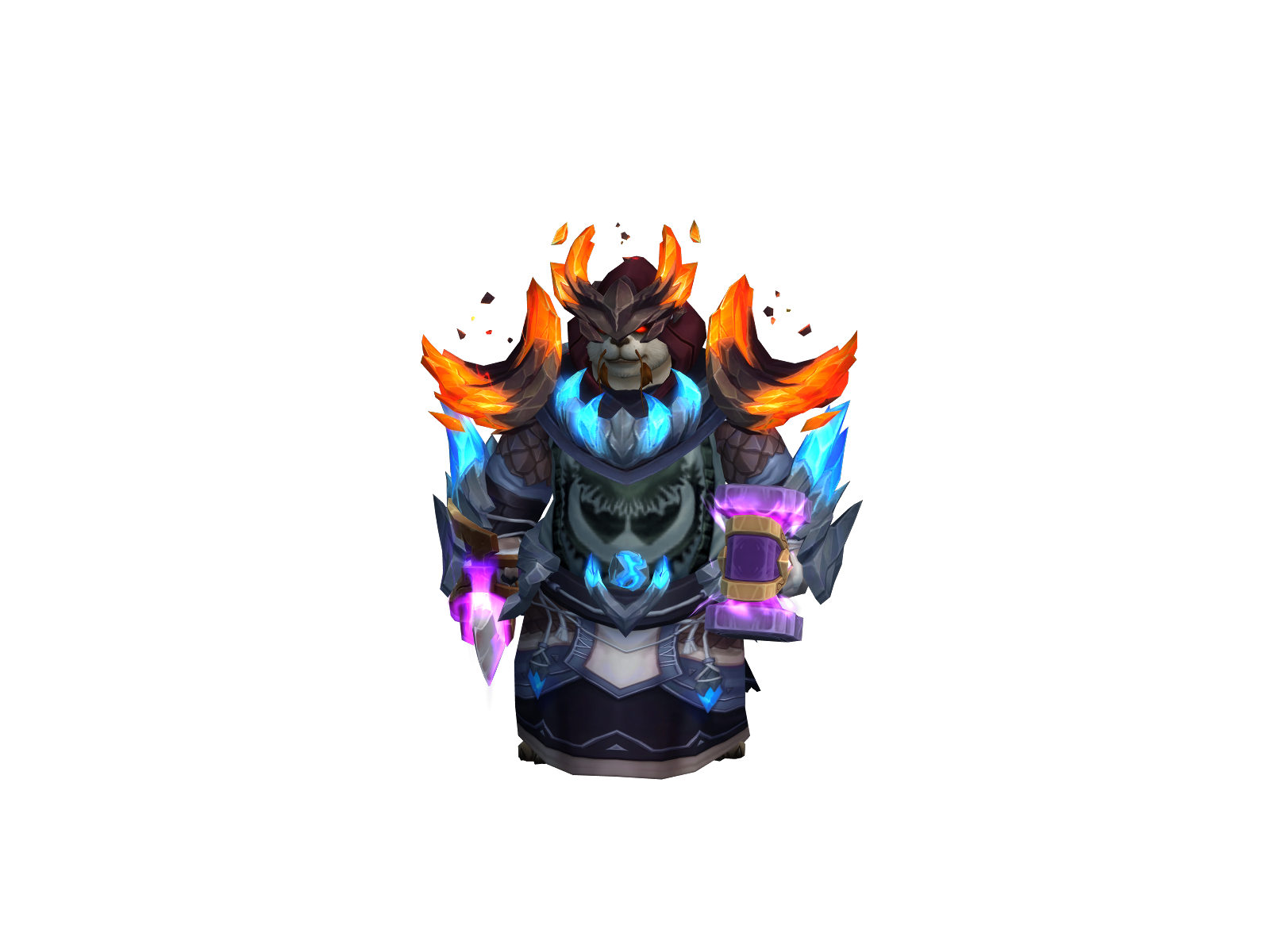 Shamchance 3D character render