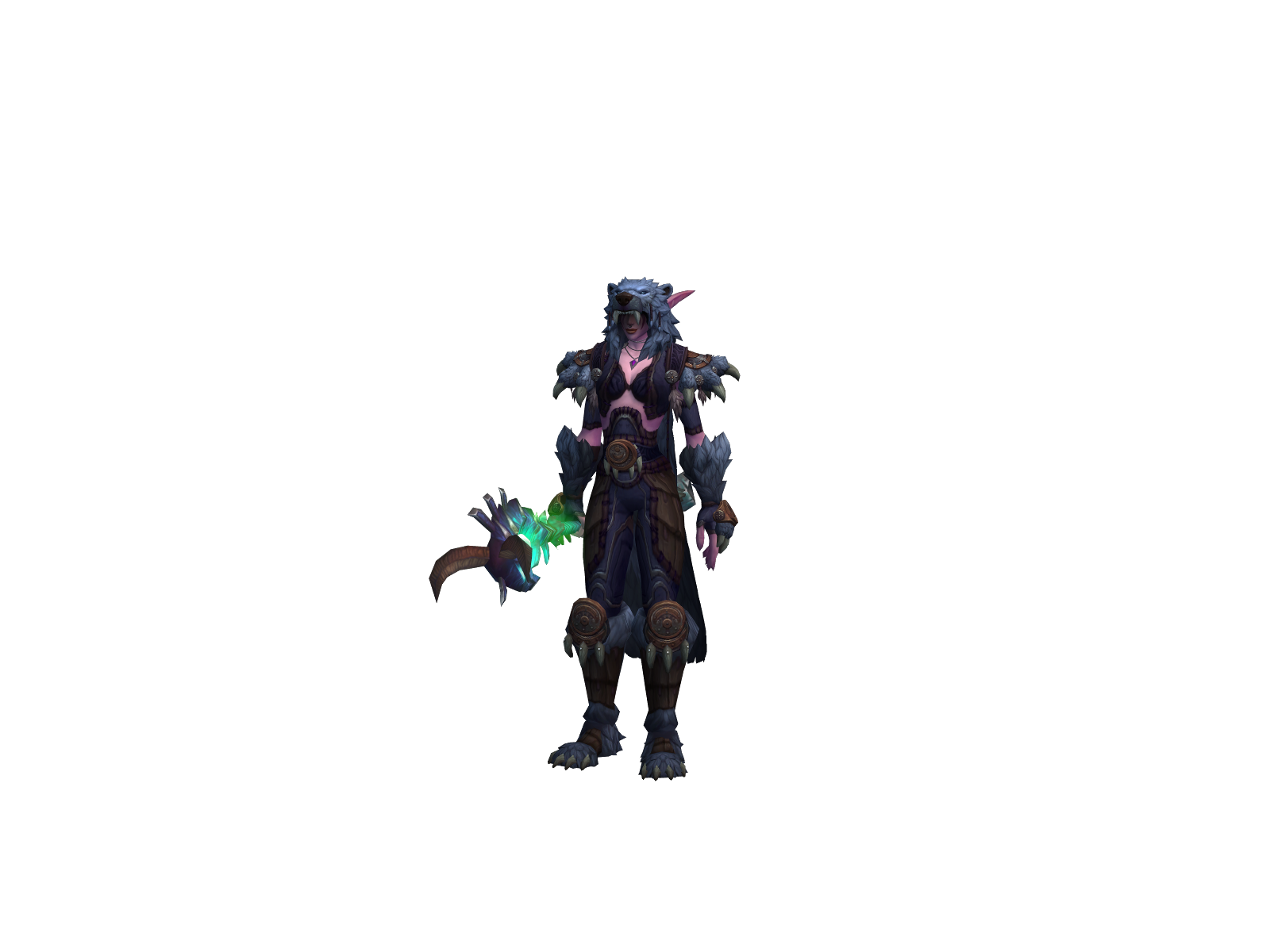Ravenmoon 3D character render