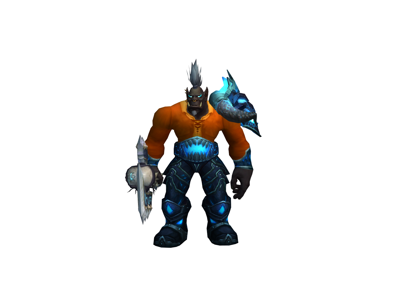 Budro 3D character render